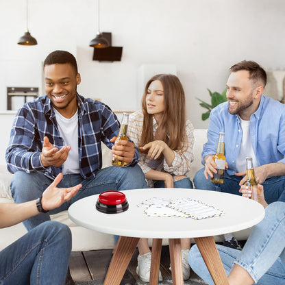 Humyoun Graduation Friendly Feud Game with 2 Answer Buzzers, Grad Feud Cards for Family Game Night Fun Trivia Quiz for Class Party Groups Clubs Team Building