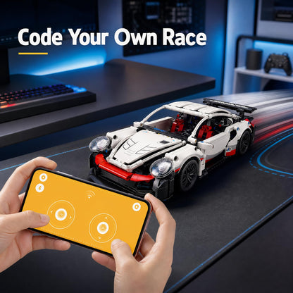 AoreSpty Remote Control Car, STEM Toys for 12 Year Old Boy Gifts, RC Cars for Adults with App Control, Educational Science Kits for Kids Age 12-14, DIY Kits for Teens and Craft for Boys