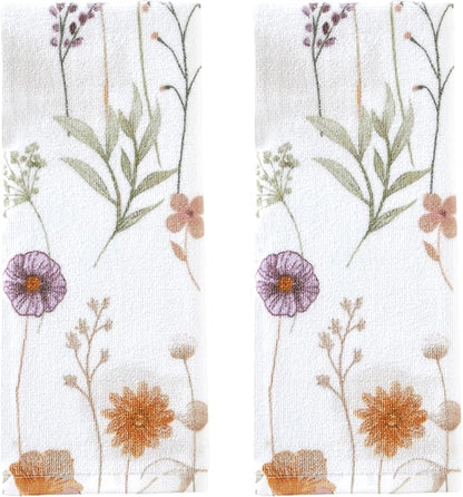 SKL Home Somerset 100% Cotton 2pc Hand Towel Set, Decorative