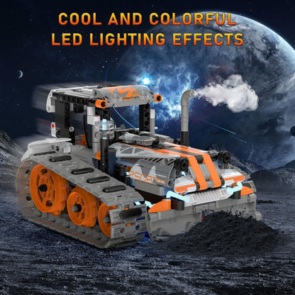 5in1 STEM Building Toys for Kids 6-14, Remote & APP Controlled Mech Robots/Heavy Tanks/Tracked Racer STEM Building Kit for Kid Science Learning, 552 Pcs DIY Erector Sets Gifts for Boys & Girls
