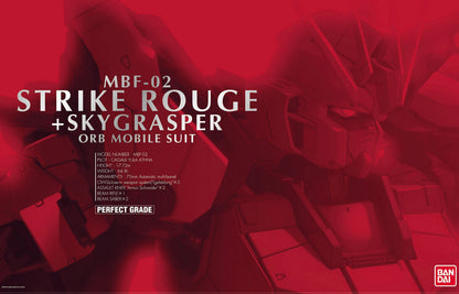 Bandai Hobby Strike Rouge + Skygrasper 1/60, Bandai Perfect Grade Action Figure