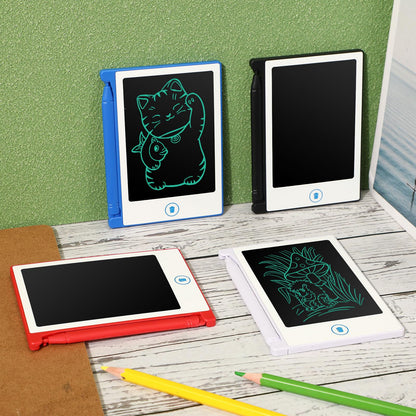 Zhehao 24 Pack LCD Mini Writing Tablet for Kids 4.5 Inch Doodle Board Bulk Erasable Reusable Electronic Drawing Pad Birthday Party Favors Goodie Bag Classroom Gifts(White)