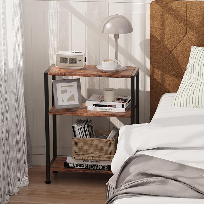 5-Tier Blanket Ladder & 3-Tier Side Table