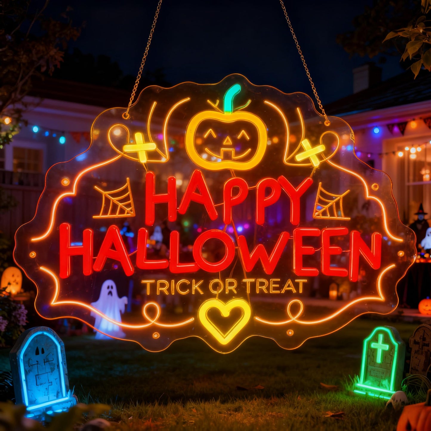 Halloween Neon Sign,