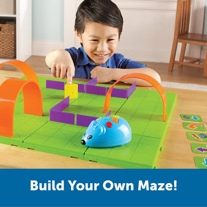 Learning Resources Code & Go┬« Robot Mouse Activity Set, ScreenΓÇæFree Coding Robot Toy, Early Programming for Kids Ages 4+, STEM Robotics Kit