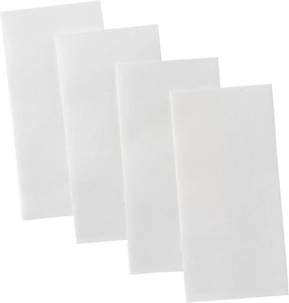 100-Pack BloominGoods Disposable Bathroom Napkins | Linen-Feel Guest Towels |