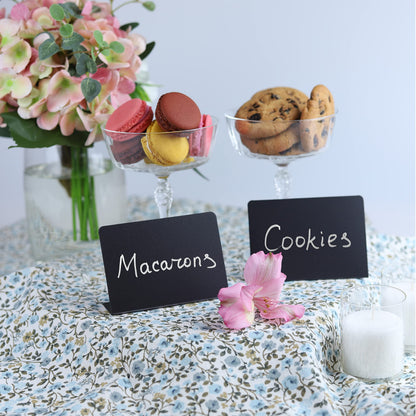 Mini Chalkboards 3 x 4 inches (30 Pack Black)