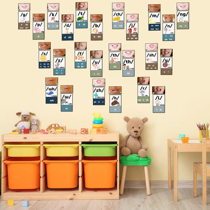 Ireer Boho Consonants Sound Wall for Classroom Neutral Phonics Kit, Science of Reading Posters for Classroom Decor, Kindergarten Speech Materials, Phonemic Awareness, Esl Teaching Material