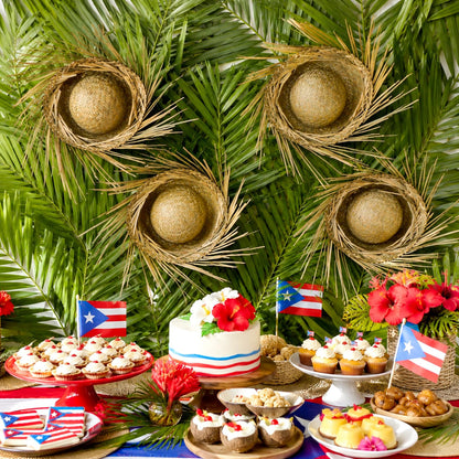 Gejoy Christmas Straw Hat Tree Topper Halloween Tree Topper Decorations, Fall Decoration for Holiday Autumn Festive Home Decoration Indoor Supplies Thanksgiving Country Holiday Accent