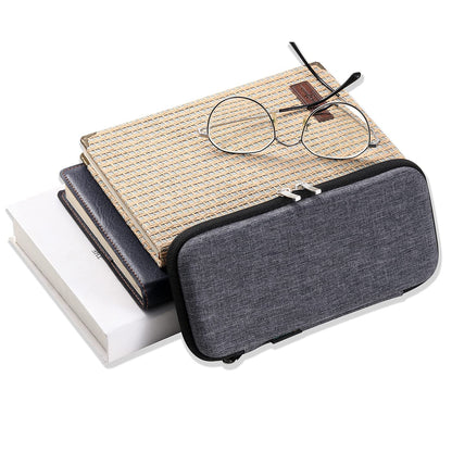 iDream365 Upgraded Hard Pencil Case Box for Adults,Durable Pen Carrying Case with Zipper-Gray