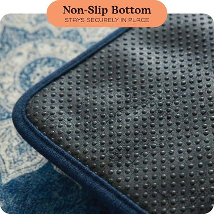Super Absorbent Washable Pee Pads for Dogs (2-Pack) – Reusable Puppy Training Pads, 100% Waterproof & Leakproof Dog Pee Pads with Non-Slip Backing – Durable, Quick-Dry Pet Pads for Crates & Floors.
