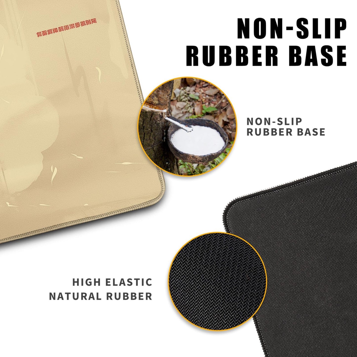 Skull Mouse Pad Japanese Ukiyo-e Mouse Pad XL Anime Big Mouse Pads for Desk Large Gaming for Men Desk Pad with Stitched Edges Non-Slip Large Computer Mat, 31.5x11.8 in