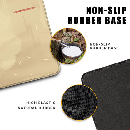 Skull Mouse Pad Japanese Ukiyo-e Mouse Pad XL Anime Big Mouse Pads for Desk Large Gaming for Men Desk Pad with Stitched Edges Non-Slip Large Computer Mat, 31.5x11.8 in