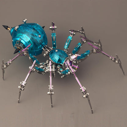 YUEZUDPO 3D Metal Puzzles for Adults, Metal 3D Puzzle DIY 3D Spider 602 Pieces Mechanical Building Kit,3D Model Kits to Build for Birthday Christmas
