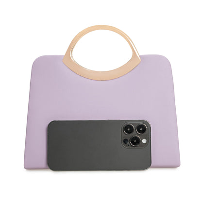CHARMING TAILOR Small Dressy Handbag for Women Evening Bag Elegant Party Purse for Prom/Cocktail/Wedding (Lavender)