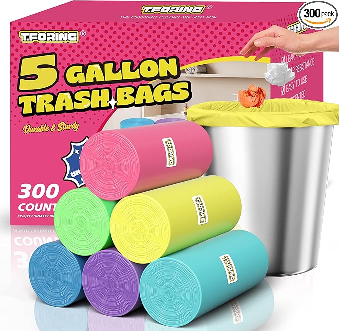 300 Count 5 Gallon Trash Bags