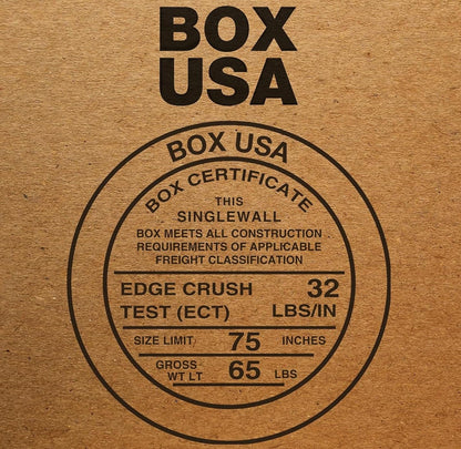 BOX USA Moving Boxes 22"L x 17"W x 12"H (10-Pack) Large - Corrugated Cardboard Box for Shipping, Mailing, Packing, Packaging and Storage