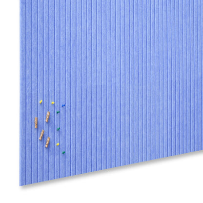 YOUDEFUL Large Cork Board Alternative-12 Pcs Self-Adhesive Felt Bulletin Board Tiles, Felt Pin Board Cork Board Tiles for Home Office Wall Decor, Tack Board 47"x35" (Light Blue