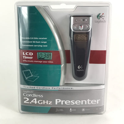 Logitech 2.4 GHz Cordless Presenter (Black)