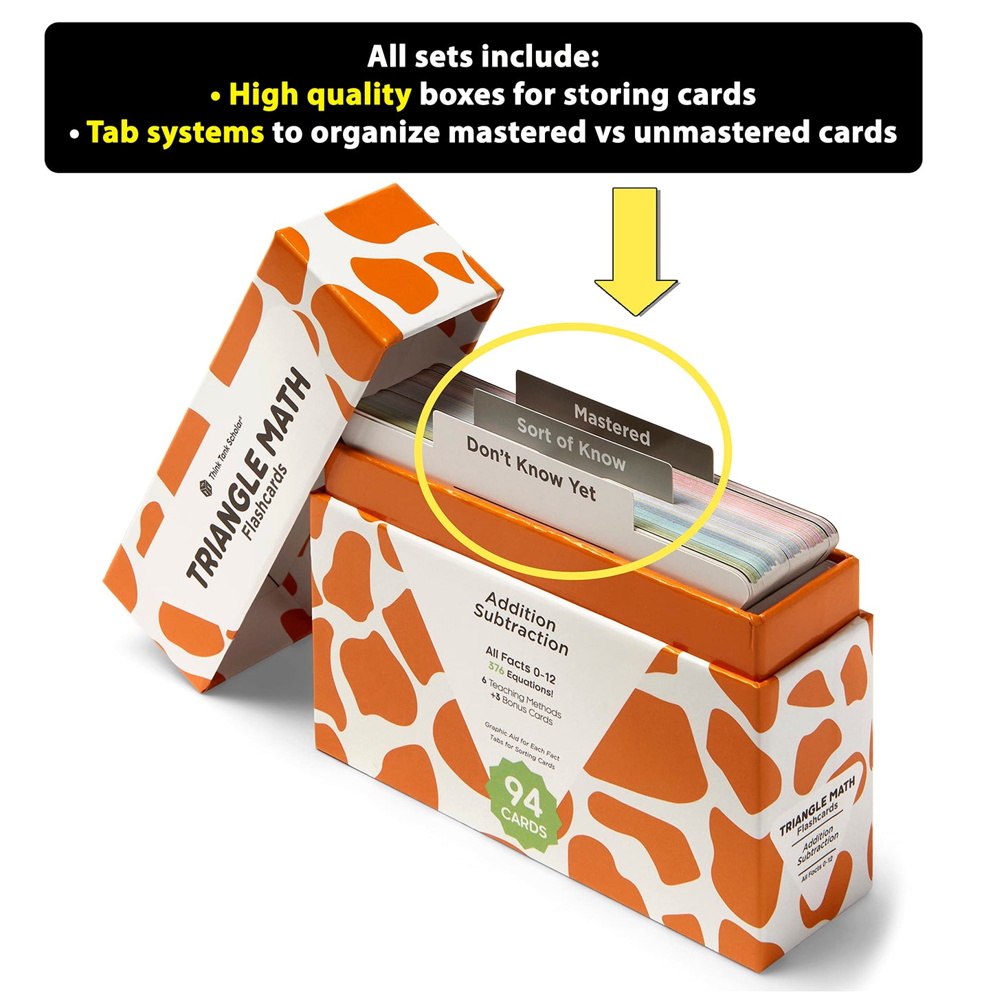 Ultimate Addition & Subtraction Math Mastery Flash Cards Bundle: 722 Equations (All Facts 0-12) for Engaging K-3rd Grade Learning - Fact Family & Single-Fact Cards, Color-Coded, Graphic Illustrations