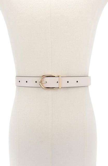 Kate Spade Womens 1 Inch Reversible Belt, Stylish Accessory for Everyday, Adjustable Fit