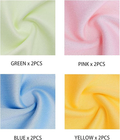 AIMI Assorted Colors Microfiber Cleaning Cloths
