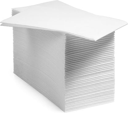 400-Pack BloominGoods Disposable Bathroom Napkins | Linen-Feel Guest Towels |