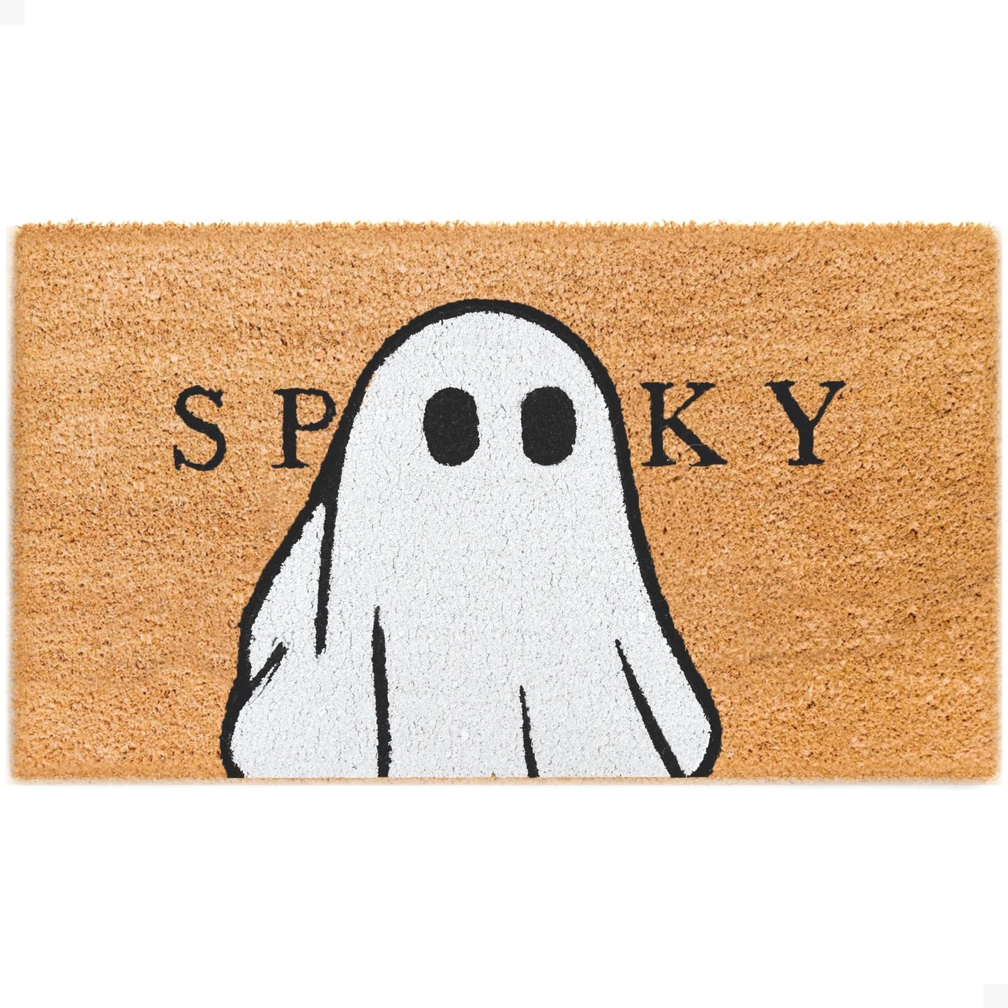 THEODORE MAGNUS Halloween Door Mat - Welcome Mat for Front Door with Non-Slip Backing - Durable Doormat - Perfect for Outside Entrance Matt - Outdoor/Indoor - Spooky - 17" x 30"