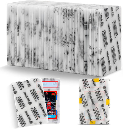 Card Protectors Trading Cards Shipping Supplies, 110-Pack 4'' x 6'' Graded Card Sleeves for Mailing Inserts, Plastic Semi Rigid Card Holder Better Than Corrugated Cardboard Sheets