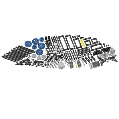 Thames & Kosmos | Robotics Smart Machines: Tracks & Treads | for Kids 8+ | STEM Kit Builds 8 Robots | Color Manual to Help with Assembly | Requires Tablet or Smartphone | Parents' Choice Silver Award
