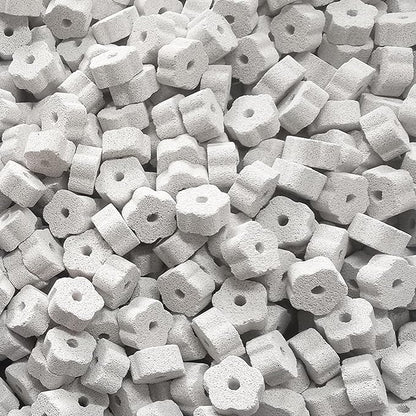 8 Pack Lava Block Chew Toy Small Pet Animal Lava Bites Chews Toy Teeth Grinding Stone Mineral Calcium Block for Chinchilla Hamster Parrot Chinchillas Rabbit Guinea Pig Gerbil Mouse Squirrels