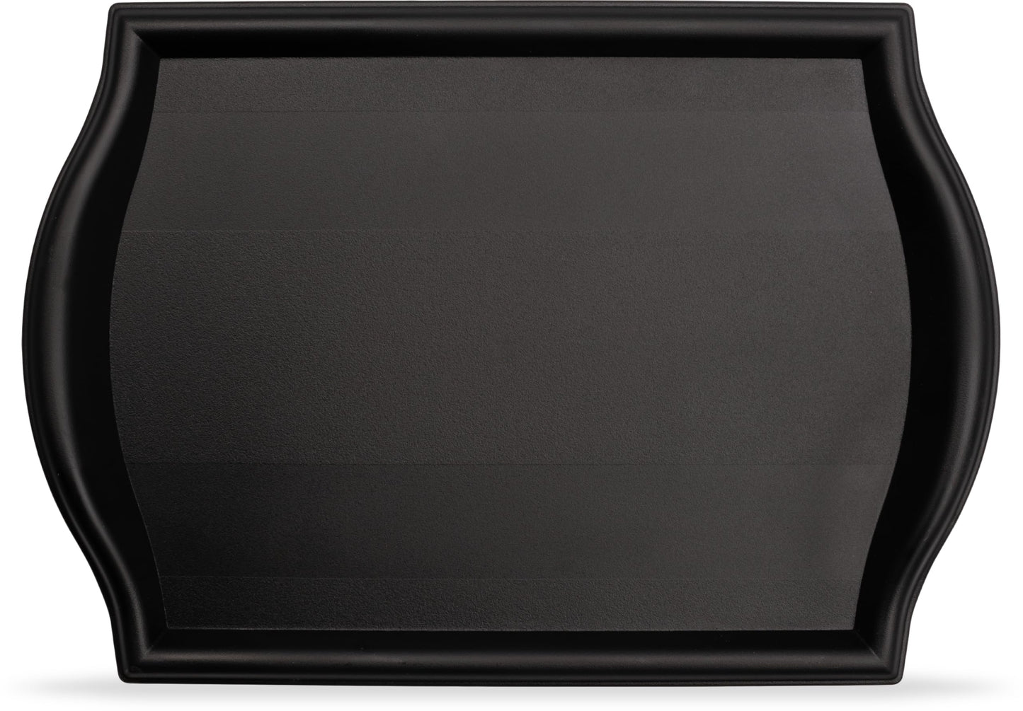 Carlisle FoodService Products 1217BT03 Bistro Plastic Café Tray, 12" X 17", Black