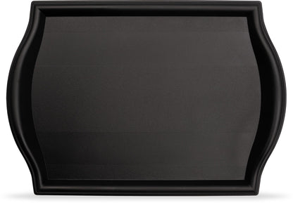 Carlisle FoodService Products 1217BT03 Bistro Plastic Café Tray, 12" X 17", Black