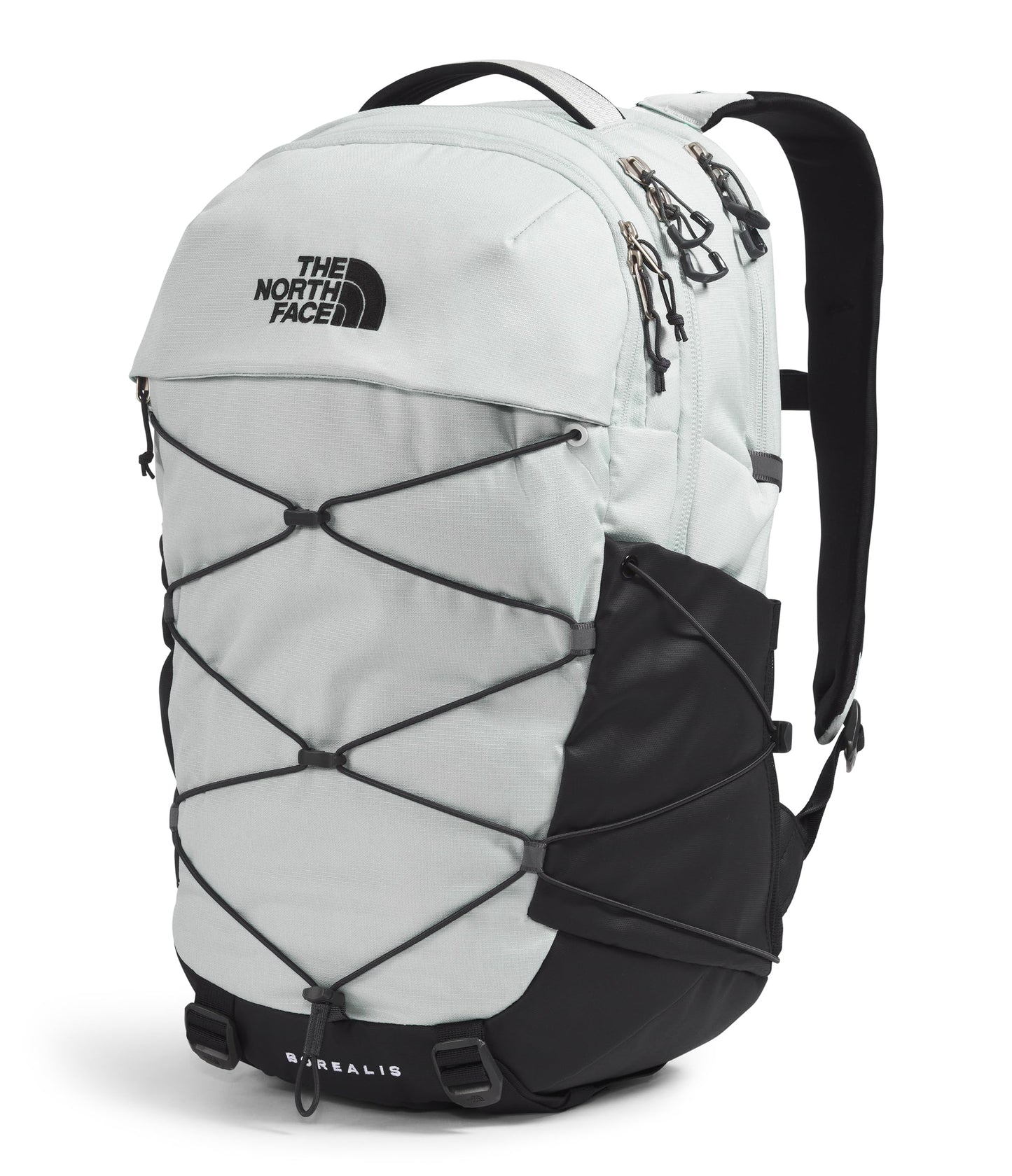 The North Face Borealis Commuter Laptop Backpack - Water Repellent, Laptop Sleeve, Large Main Compartment, Tin Grey Dark Heather/Asphalt Grey/TNF Black-NPF, One Size
