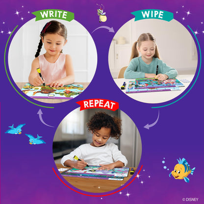 Skillmatics Search and Find Disney Princess Educational Game - Reusable Preschool Learning Activity, Perfect for Toddlers & Kids, Screen-Free Fun, Art & Crafts, Gifts for Boys & Girls Ages 3, 4, 5, 6