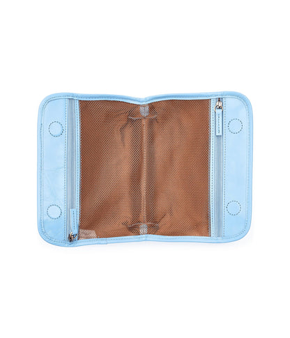 HOBO, Women's, Beauty Cosmetic Pouch, Faded Denim, One Size