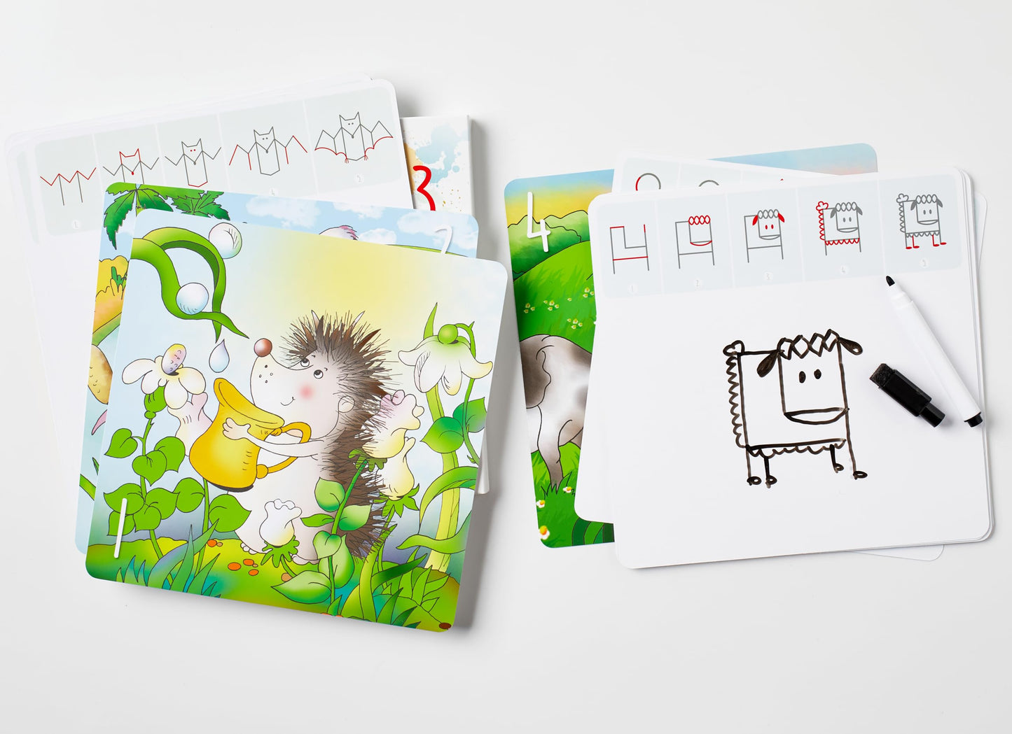 MD CREATIVE Learning Activity - Drawing with Numbers Educational Game, Perfect for Kids, Preschoolers Who Love Toys, Art and Craft Activities, Gifts for Girls and Boys Ages 3, 4, 5, 6