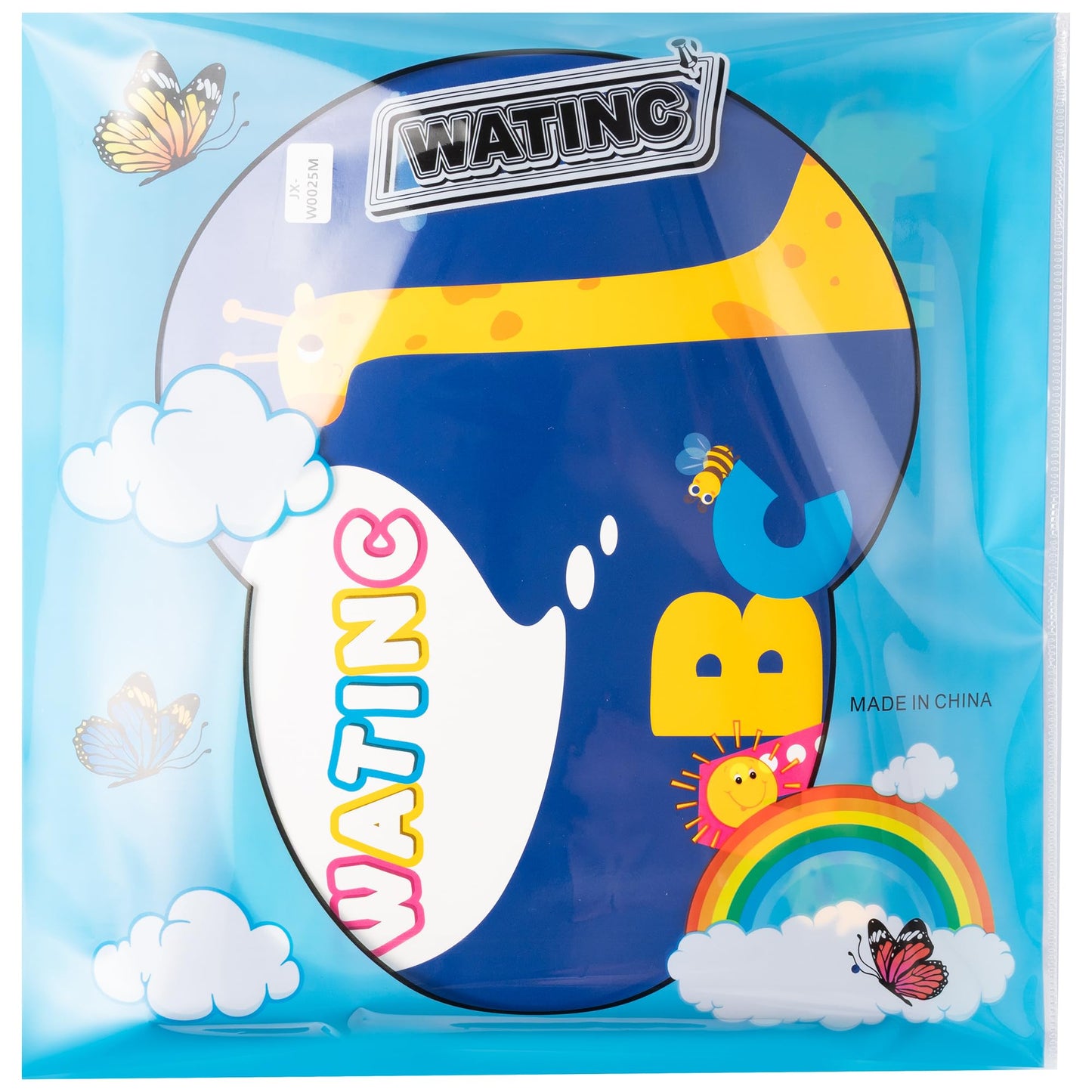 WATINC Travel Felt Board Story Set - Portable Felt Board Educational Birthday Gift for Boys Girls, Themed Storytelling Preschool Early Learning Interactive Play Kit for Toddlers (Emotional)