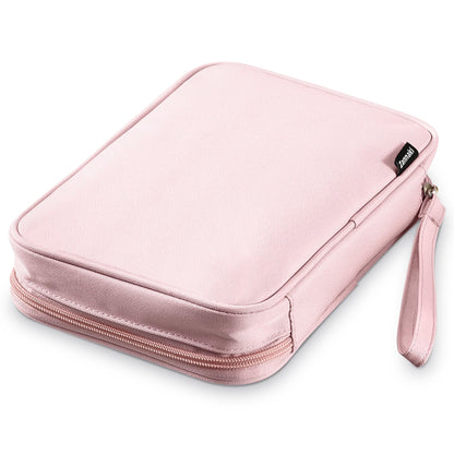 Zannaki Big Capacity Storage Pouch Marker Pen Pencil Case Simple Stationery Bag Box Art Tool & Sketch Storage Boxes for Bullet Journal Middle High School Office College Student Girl Women Adult Teen