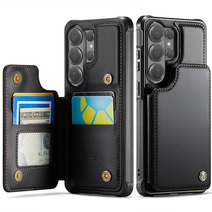 Vinich for Samsung Galaxy S26 Ultra Wallet Case with Card Holder, RFID Blocking Credit Slots Kickstand Shockproof Phone Cover for Women Men, Black