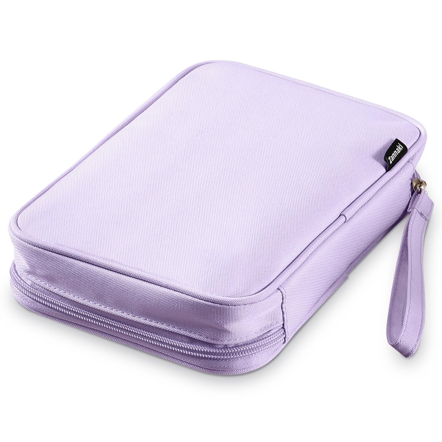 Zannaki Big Capacity Storage Pouch Marker Pen Pencil Case Simple Stationery Bag Box Art Tool & Sketch Storage Boxes for Bullet Journal Middle High School Office College Student Girl Women Adult Teen