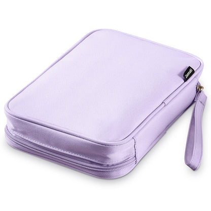 Zannaki Big Capacity Storage Pouch Marker Pen Pencil Case Simple Stationery Bag Box Art Tool & Sketch Storage Boxes for Bullet Journal Middle High School Office College Student Girl Women Adult Teen