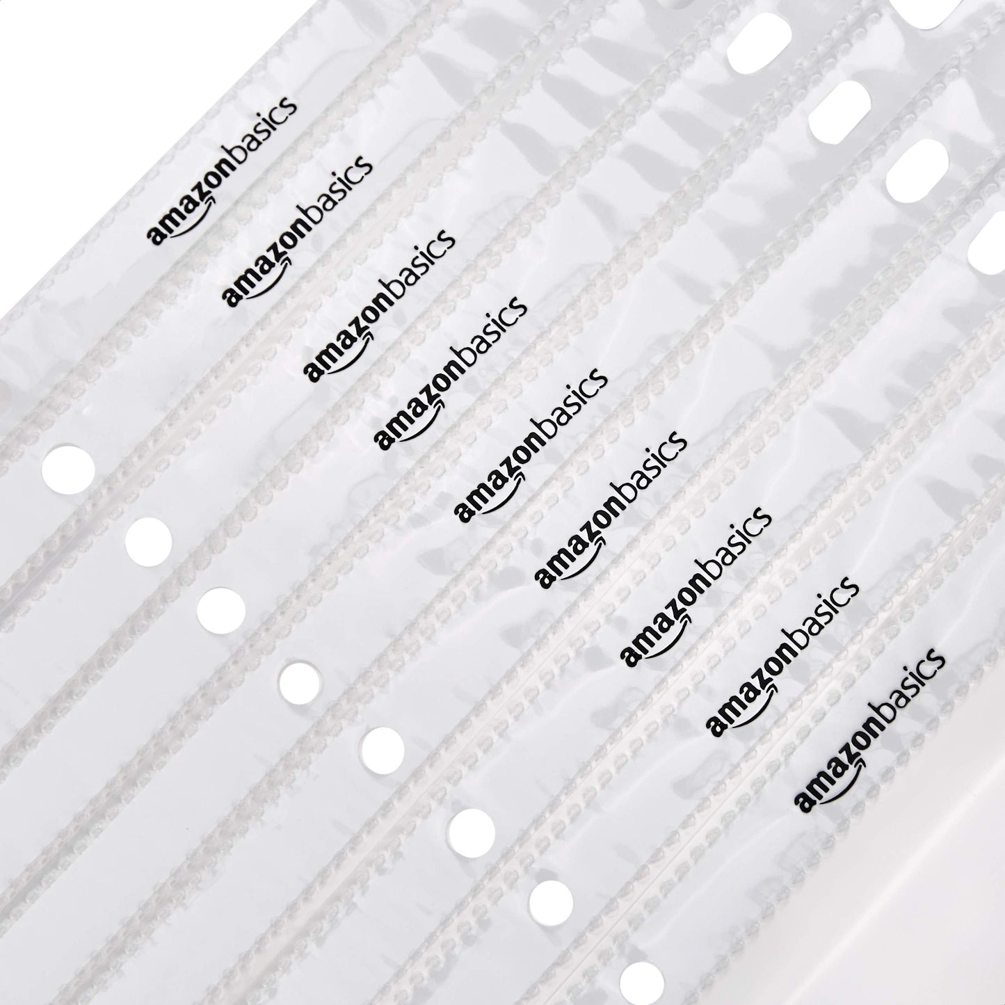 Amazon Basics Sheet Protectors for 3 Ring Binder, Heavyweight, Polypropylene, 8.5 x 11 Inch, 100-Pack, Clear