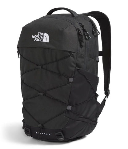 The North Face Borealis Commuter Laptop Backpack - Water Repellent, Laptop Sleeve, Large Main Compartment, Asphalt Grey Light Heather/TNF Black-NPF, One Size