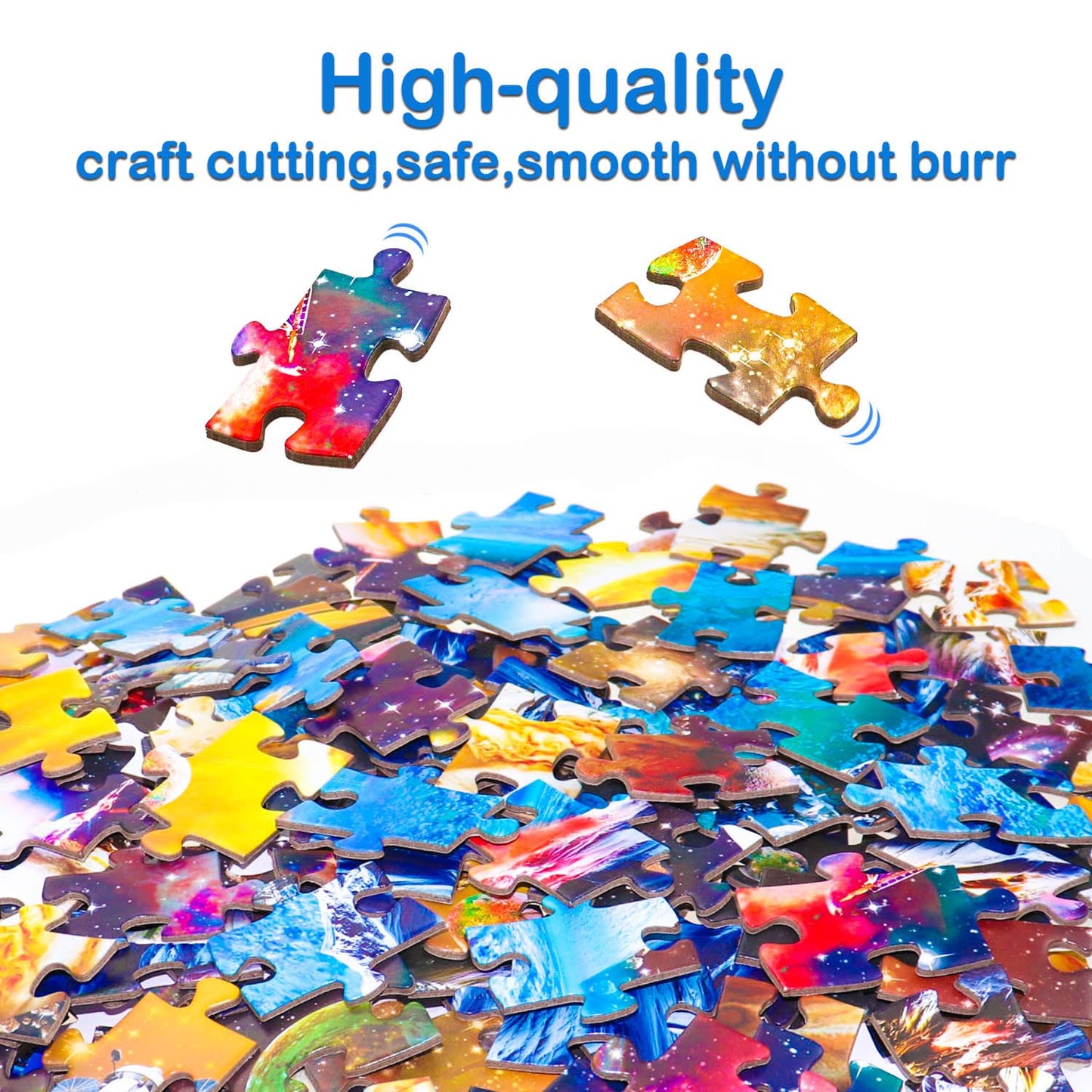Puzzles for Kids Ages 8-10 Year Old - Solar System Planets, 200 Pieces Spacewalk Jigsaw Puzzles for Kids Ages 6-8, Learning Educational Toys for Boys and Girls