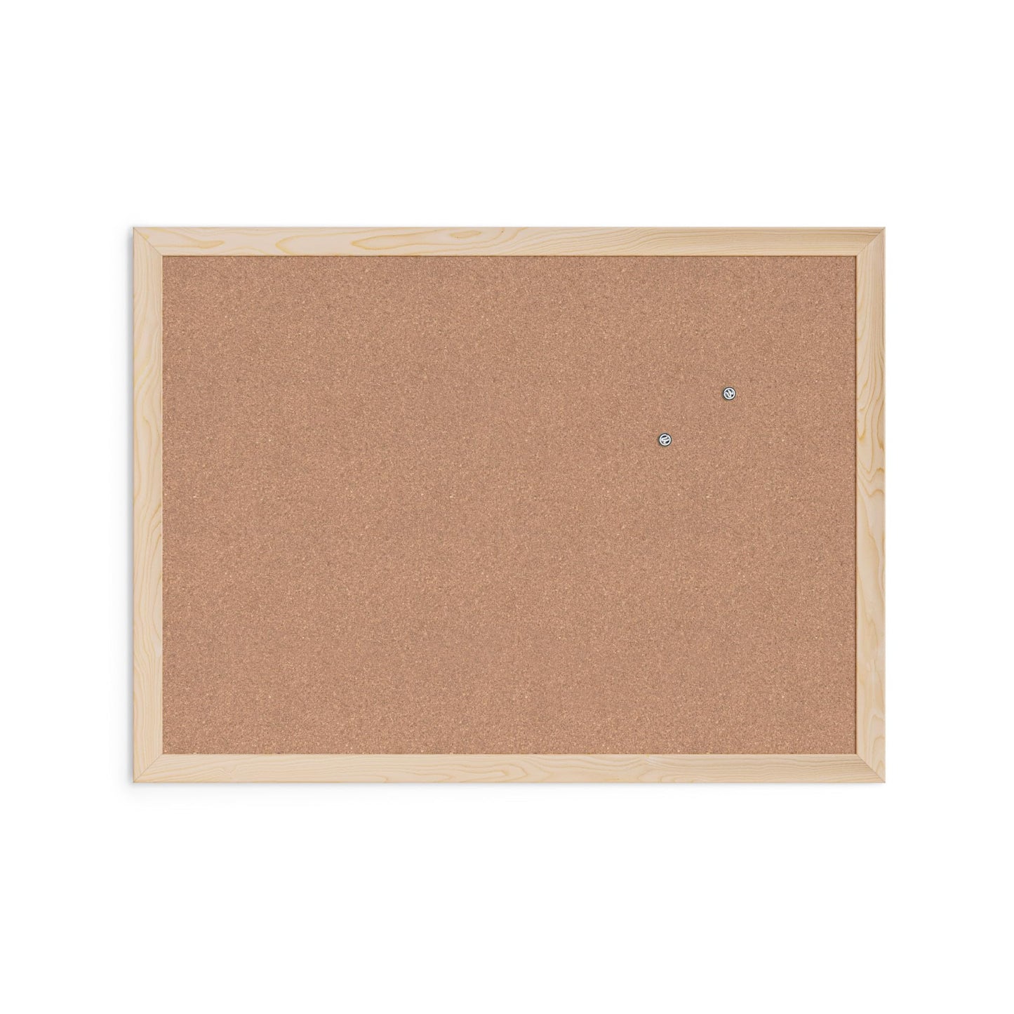 U Brands Cork Bulletin Board, 18" x 24" Inches, Light Birch Wood Frame (265U00-01)