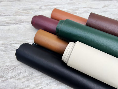 3 Pieces of Mahogany 10x15 Inch Genuine Leather Pieces Real Cowhide Full Grain Sheets for Crafting Leatherworking Leathercraft Repair Crafts Offcuts TPS13526