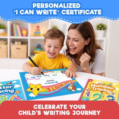 Doctor Jupiter Preschool Tracing Books for Toddlers, 3+ Year Old Kids — Learning Activity Books, Educational Toys, 100+ Wipe Clean Preschool & Kindergarten Activities