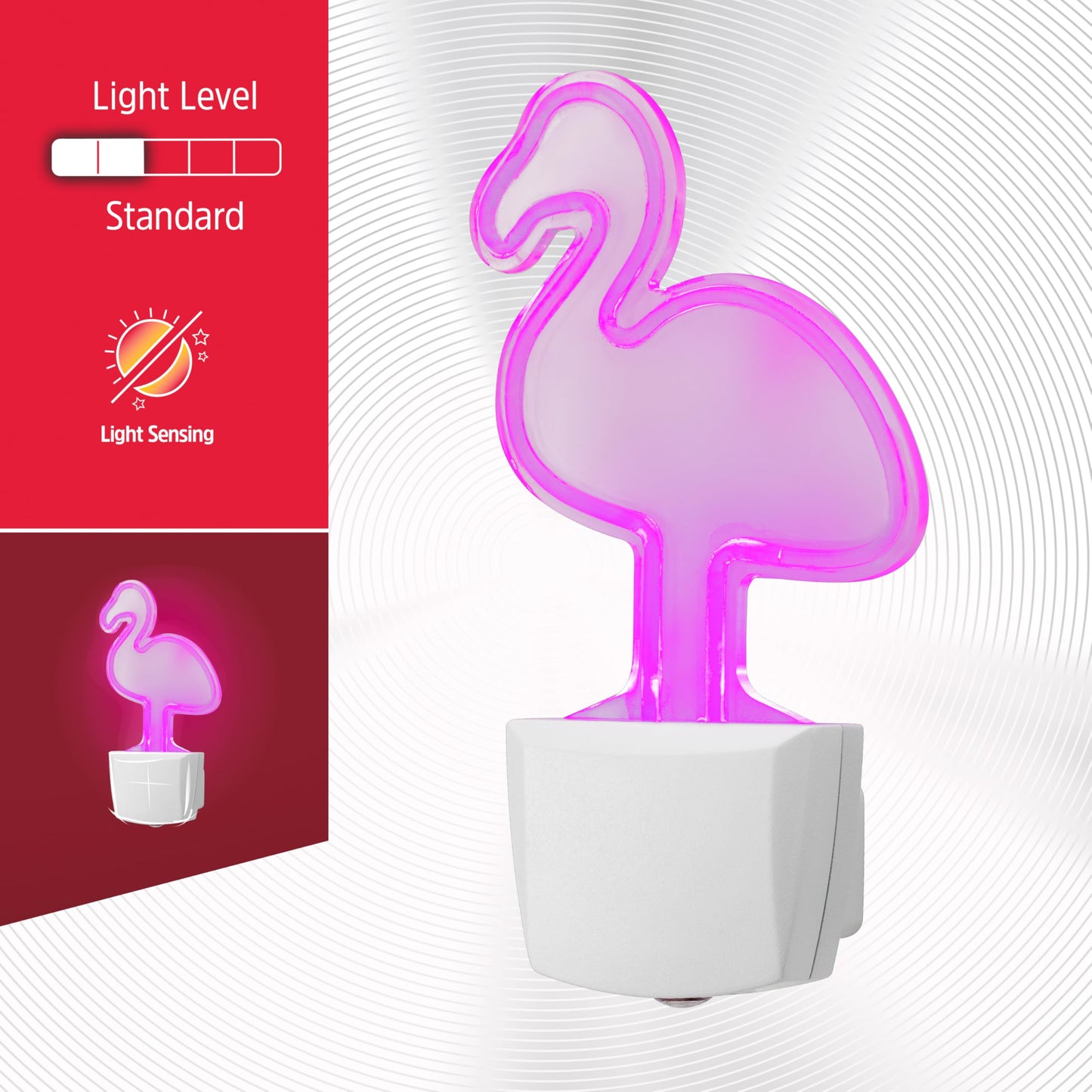 Energizer Night Light, Color Changing, Nightlight for Bedroom, Bathroom, Nursery, Hallway, Kitchen,White Base, 81567