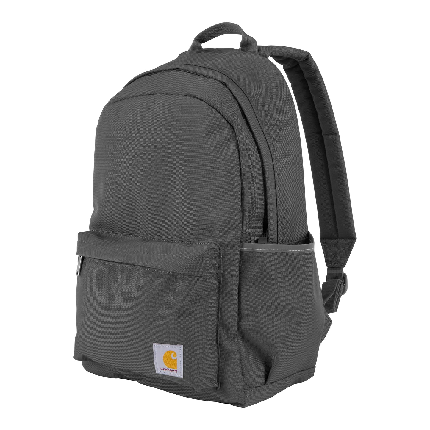 Carhartt 21L Classic Laptop Backpack, Water-Resistant Pack W/ 15" Laptop Sleeve and Organizational Compartments, Gravel
